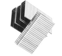 BUGUUYO Grapas para Persianas de Hierro 16 CM 100 Piezas Herrajes para Reparación de Varillas de Inclinación Componentes Multiusos para Persianas Domésticas Herramientas para Restaurar