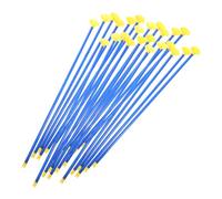 BUGUUYO Juego de 24 Flechas de Repuesto con Ventosa, 42 Cm, Accesorios de Plástico Seguros para Tiro de Cuerda, Flechas de Práctica Infantiles para Actividades al Aire Libre