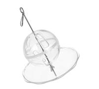 BUGUUYO Juguete Interactivo para Periquitos Bola Perforada De Forrajeo Colgante para Aves De Pequeño y Mediano Estimula La Actividad Física y Mental para Diversión y Alimentación