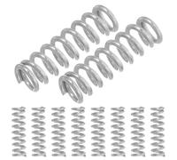 BUGUUYO Kit de 10 Resortes de Compresión de Acero Inoxidable, Miniatura 0,5x3x10 Mm, Resorte de Repuesto para Bolígrafos y Manualidades, Alta Elasticidad y Resistencia para