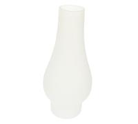 BUGUUYO Lámpara de Aceite con Tulipa de Vidrio Mate Resistente al Viento Pantalla de Repuesto para Lámpara de Queroseno Pequeña Cubierta Protectora Retro para Candiles y Mesilla