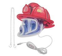 BUGUUYO Letrero de neón con casco de bombero iluminado - Decoración LED de bomberos - Letrero de pared de héroe para cueva de hombre, dormitorio, dormitorio universitario, bar, pasillo y