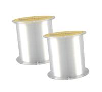 BUGUUYO Línea de Pesca Invisible de Nylon Sub-línea Resistente y Flexible para Pesca Mar Alta Durabilidad y Fuerza de Tracción Transparente