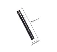 BUGUUYO Linterna Médica LED de Bolsillo Tipo Bolígrafo Negra, Lámpara de Pupila para Médico, Luz de Inspección Portátil para Hospital y Clínica, Linterna Reutilizable para Examen