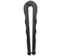 BUGUUYO Llave Ajustable para Amoladora Angular Diseño de Doble Garra Llave Inglesa Pequeña de 8 MM Herramienta Manual Resistente para Bricolaje y Taller Adaptador y Pieza de Montaje