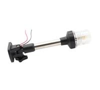 BUGUUYO Luz de Navegación LED para Barco 12Vdc Blanco 360° Ángulo Ajustable Luz de Ancla y Señal Náutica para Yates y Embarcaciones Pequeñas