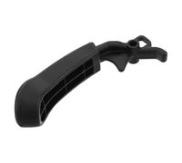 BUGUUYO Mango ergonómico de plástico para máquina de helados y granizados, repuesto universal para uso comercial y doméstico, accesorio para dispensador de heladería negro