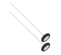 BUGUUYO Martillo de Reflejos Buck Redondo de Plástico 2 Unidades para Diagnóstico Médico Neurológico Herramienta de Percusión Clínica Portátil para Exámenes y Rehabilitación