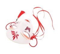 BUGUUYO Máscara China de Plástico, Máscara de Cosplay Decorativa, Estilo China Antigua, Transpirable y Cómoda de Llevar, Accesorio para Fiesta y Carnaval
