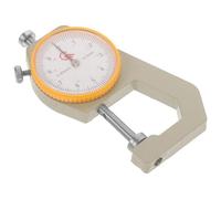 BUGUUYO Medidor de Espesor Portátil para Cuero de Aleación, Calibrador para Medir Grosor en Manualidades Diy, Herramienta Precisa y Compacta para Medición de Espesores