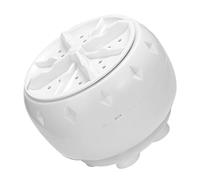 BUGUUYO Mini Lavadora Portátil Ultrasónica con Sistema de Turbina Totalmente Automática con Botón Único para Ropa y Rv Alimentada por USB para Apartamentos y Residencias Universitarias