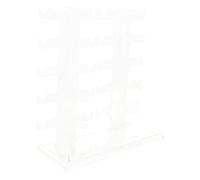 BUGUUYO Montura De Gafas Transparente Expositores para Ferias Artesanales Mesita De Noche Puerta Ligero Tapa Condujo Espectáculo Mostrar Elevadores Claros Anteojos Ajustables Mesa Acrílico