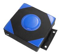 BUGUUYO Objetivo de Pared de Boxeo Azul Mediano para Entrenamiento Familiar Saco de Boxeo Colgante Seguro y Compacto Adultos Mejora Coordinación y Reflejos