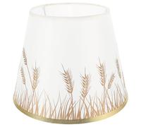 BUGUUYO Pantalla de Tela para Lámpara E27 Cubierta de Lino Pequeño Tamaño Color Natural para Lámpara de Mesa Accesorio Decorativo Funcional y Versátil