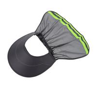 BUGUUYO Parasol de ala Completa para Casco de Seguridad Visera y Cubierta de Cuello de Plástico, Multi-Funcional para Protección Solar en Celebración Verano en Trabajos al Aire Libre