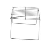 BUGUUYO Parrilla Barbacoa Plegable Mini de Acero Inoxidable Compacta y Portátil para Camping y Exteriores Resistente y Práctica para Cocinar Diversos Alimentos