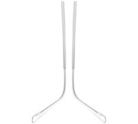 BUGUUYO Patas de Repuesto para Gafas de Metal, un Par, Plata | Piezas de Recambio para Gafas y Gafas de Sol, Instalación Sencilla, Diseño Estilizado y Resistente
