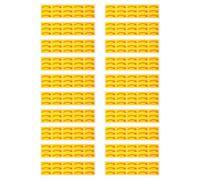 BUGUUYO Pegatinas de Flechas Adhesivas Direccionales 20 Unidades, Etiqueta Indicadora Unidireccional para Suelo, Señal de Dirección Segura Resistente y Versátil para Almacén, Oficina