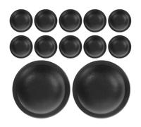 BUGUUYO Pernos Inferiores para Equipaje 16 Piezas Soportes para Patas de Maleta de Plástico Resistentes Base de Reemplazo para Maletas Mochilas y Bolsos de Viaje Accesorios para