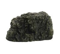 BUGUUYO Plataforma para Tomar El Sol y Cueva Rocosa para Reptiles, Refugio para Tortugas, Resina Resistente, Tamaño Grande, Decoración para Terrarios, Apto para Tortugas Terrestres y Anfibios