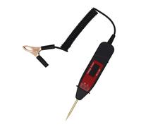 BUGUUYO Probador de Circuitos Digitales LCD Sonda de Voltaje Cable Extendido Compacto y Flexible para Diagnóstico Eléctrico Vehículos y Uso Profesional