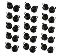 BUGUUYO Protector De Cable 50 Piezas Casquillos De Sujeción para Cables con De Tensión Material De Nailon para Aislamiento De Cables