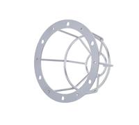 BUGUUYO Protector de Detector de Techo: Jaula Redonda de Alambre de Aluminio - Protector de Sensor - Cubierta de Seguridad Empotrada de 75 Mm de Diámetro Interior