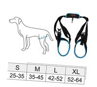 BUGUUYO Protector de Patas para Perros Correas de Paseo para Perros Mayores Banda Auxiliar Cómoda Y Resistente Tamaño XL
