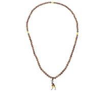 BUGUUYO Pulsera de Madera Resistente al Desgaste 108 Cuentas para Adultos