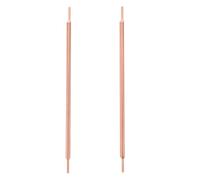 BUGUUYO Punta de Soldador por Puntos Industrial de Cobre con Alúmina 3x100x1,5 Mm, 2 Unidades, Boquilla Compacta para Soldadura Portátil y Profesional, Accesorio Resistente