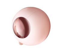 BUGUUYO Quitapelusas Portátil para Ropa Dispositivo Manual Material De Color Rosa Dorado Lavable Incluye Tapa 1 Unidad