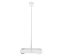 BUGUUYO Soporte Estable para Base Escritorio Abs de Blanco Auriculares | Desmontable, para Salón y Dormitorios, Colgador de Sobremesa, Stand para Mesa