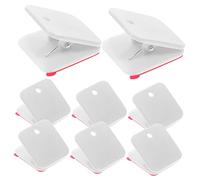 BUGUUYO Soporte para Almohadillas para Orinales de Perros Clips de Montaje en Pared Paquete de 12 Soportes para Almohadillas de Entrenamiento Autoadhesivos Clips para Tapiz