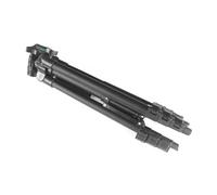 BUGUUYO Soporte para Proyector y Trípode de Cámara Portátil, Ajustable 4 Secciones, Aleación de Aluminio Resistente, Uso en Exteriores y Transmisión en Directo, Color Negro Multifuncional