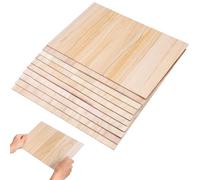 BUGUUYO Tabla de Taekwondo Profesional de Madera para Entrenamiento de Artes Marciales 10 Piezas Grosor 03 CM Uso Gimnasios y Academias Adecuado para Práctica de Taekwondo y Karate