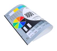 BUGUUYO Tarjeta De Prueba De Cámara Herramienta De Inspección De Cámara Tabla De Ajuste De Color del Monitor Tabla De Rueda De Color