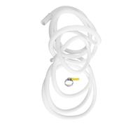 BUGUUYO Tubo de Drenaje Flexible para Aire Acondicionado Manguera de Extensión Corrugada Resistente Metros con Abrazadera para Instalación y Duradera