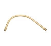 BUGUUYO Tubo de Lámpara Curvado de Latón Puro, Varilla para Lámpara de Pared, Accesorio Metálico de Bricolaje, Vástago Roscado M10, Pieza de Repuesto para Iluminación Doméstica