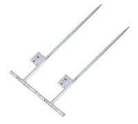 BUGUUYO Varillas De Puesta A Tierra Galvanizadas Varillas De Puesta A Tierra Galvanizadas Portátiles