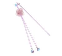 BUGUUYO Varita de Juguete para Gatos Ligera Y Flexible Juguete Interactivo con Hierba Gatera para Que Jueguen Los Gatitos