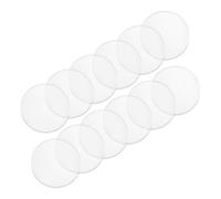 BUGUUYO Ventosas Transparentes para Mesa de Cristal Separadores de Plástico de 25Mm X 3Mm para Muebles de Madera Almohadillas Amortiguadoras 12 Unidades Protección Antideslizante para