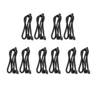 Buhdjfnke 10 unidades de 8 pines a Dual 8 pines 6 pines PCIE VGA Power Cable de alimentación para Supernova G2 G3 G5 P2 T2 GS G+ 650 750 850 1000