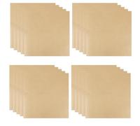 Buhdjfnke 100 piezas de filtros de café para verter café natural, cuadrado, papel de filtro de café desechable, fácil de usar