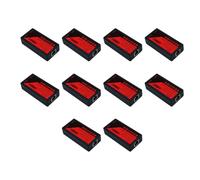 Buhdjfnke 10X Extensor PoE de 2 Puertos 100Mbps con Estándar IEEE 802.3Af para Cámara IP NVR Ap IP Voice PoE Extend 100 Metros para Rango PoE