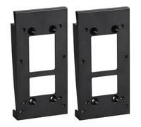 Buhdjfnke 2 Piezas de Soporte de Timbre con Revestimiento de Vinilo, Soporte de Ajuste de Ángulo de Revestimiento de Vinilo para Ring Video Doorbell 2 (Versión 2020)//4