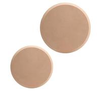 Buhdjfnke 2 Uds. Molde Formador Placas CeráMica, Herramientas AlfareríA para Arcilla, Molde Redondo para Arcilla, Molde para ConstruccióN Manual, Molde Asentamiento 8 y 12 Pulgadas