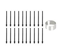 Buhdjfnke 20 Puntas de Repuesto para 2 Bolígrafo, Puntas de Repuesto para 2 Stylus Marker Plus Marcador.