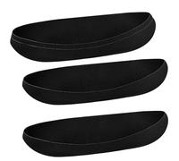 Buhdjfnke 3 Uds. Forros para Cestas para Macetas, Forros de Tela para Cajas de Ventana, Forro de Fieltro para Macetas, Repuesto de Forro para Cesta de Flores Negro, 24 Pulgadas