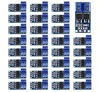 Buhdjfnke 30 Piezas MOSFET Switch Drive Module DC 5V-36V 15A (MAX 30A) 400W Dual High-Power 0-20KHz PWM DC Controlador de Velocidad del Motor