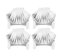 Buhdjfnke 4 Piezas Apagavelas Carcasa de Metal Extintor Automático de Apagavelas Extintor de Velas Universal,B